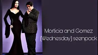 Morticia and Gomez scenepack (Wednesday)