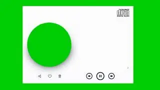 Music Player Green Screen | CD Player Green Screen |
