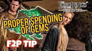 Tips On Spending Gems | Free - to-play this is for you! LOTRISETOWAR