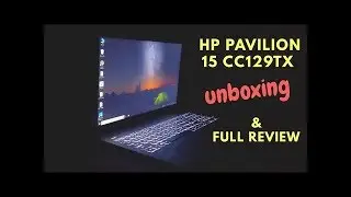unboxing  HP 15cc129tx best i5 8th gen laptop under 60k