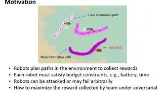 RSS '20: Robust Multiple-Path Orienteering Problem: Securing Against Adversarial Attacks
