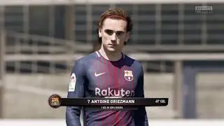 FC Barcelona vs  Manchester City  supercopa Europa FIFA 18