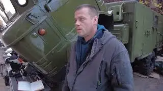 GAZ 66 with IVECO 5.9 engine, how it was installed