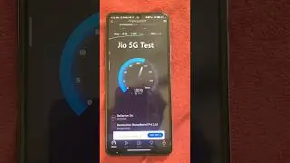 Jio True 5G Speed test | 5G tower | Jio 5G all band speed test #miphone