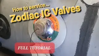 Zodiac IC Valve Service - Full Tutorial