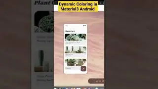 Dynamic Coloring in material3 with jetpack compose|Android in Tamil|Jetpack Compose tamil tutorial