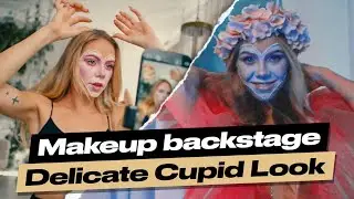 Delicate Cupid Look 💕 Makeup backstage