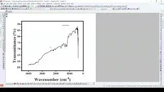 Subtracting Baseline and Plotting FTIR Data in Originlab