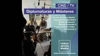 Estudia Cine en el @InstitutodelCineMadrid #escueladecine #clasesdecine #cursosdecine