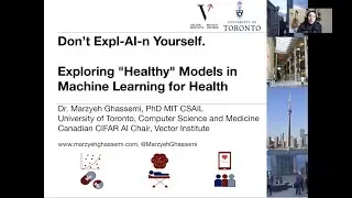 TechAide AI4Good 2020 - Marzyeh Ghassemi: Don't Expl-AI-n Yourself