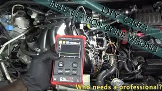 P0304 & P0350 Nissan Tiida Cylinder Misfires. Lost Power After DIY CNG Modification 