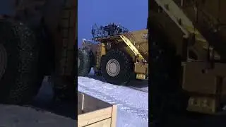 #994k #caterpillar #погрузчик #Работа #вахта #спецтехника