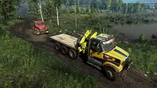 Truck Recovery 6 (Drowned Lands) - Drowned Truck | Western Star 49X | SnowRunner
