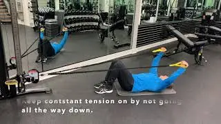 RB Lying Front Raises