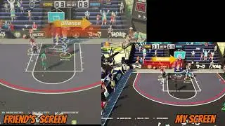 Sometimes 3on3 Freestyle is Unplayable (total glitched round)