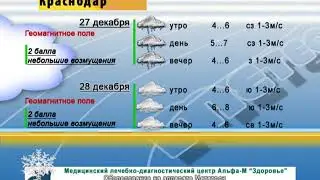 ПОГОДА 27 28 дек  Ейск Краснодар Ростов