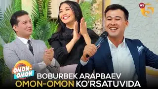 Boburbek Arapbaev MY5 telekanalida Omon - Omon ko'rsatuvida