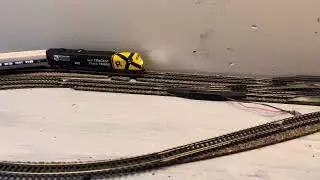Amtrak P42 N Scale 2' x 4' Layout Running
