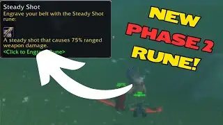 How to Get the Steady Shot Rune for Hunters - WoW Classic Season of Discovery Phase 2