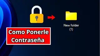 Como Ponerle CONTRASEÑA a una CARPETA
