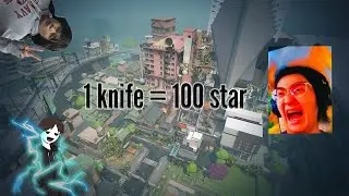 1 KNIFE FOR 100 STARS?! Ft. ELVIN ROMEO & ISSAC R | Stream Highlights