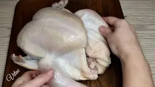 РАЗДЕЛКА КУРИЦЫ на  ЧАСТИ за 3 минуты !!!