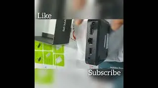 maxxion Android smart BOX unboxing and use