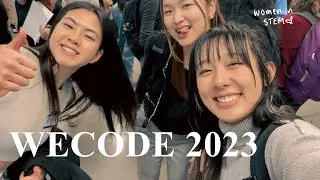 My First Tech Conference! (vlog) | Harvard WECode 2023