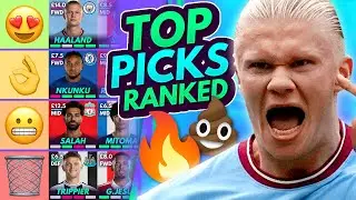 RANKING THE BEST PLAYERS FOR FPL 2023/24! | Top GW1 Picks For Your Team Fantasy Premier League Team