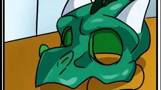 The Dragon Face masc tf comic by (blackrat)