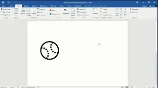 How to insert baseball symbol in word