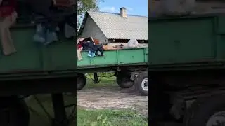 Passat с прицепом 2ПТС-6!!!