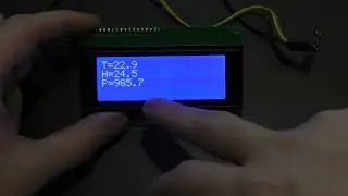 Information output to the 16x2 and 20x4 pcf8574 LCD display in ESPHome