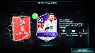 I GOT 92 HERO MESSI - GREATEST ARGENTINA PACKS OPENING IN FIFA MOBILE - Gameplay Review World Cup