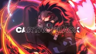 Cartão Black🎴「ANIME TRAP EDIT/AMV」GHOST open collab (Scrap)