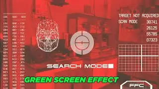 Terminator HUD Effect (with Sound Effects + Tutorial) || T800 VISION || VFX GURU