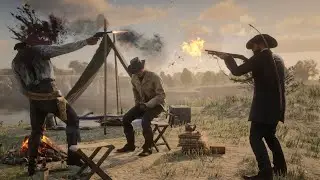 Red Dead 2 - Brutal Kills- Funny Moments - Killcam Compilation - Ragdoll Physics Euphoria - RDR2