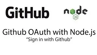 Github OAuth using Node.js (MERN) (Sign in with Github)