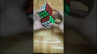3x3 CubeTwist Double Puzzle Make at Home 😜😅