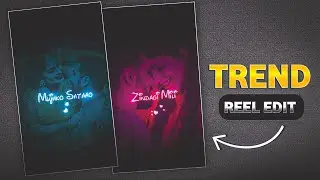 New Trending Hard Light Lyrics Video Editing in kinemaster | Trending Reels Video Editing