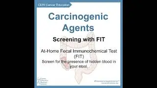 Cancer-causing agents that affects colon and rectum | Colon cancer prevention | 