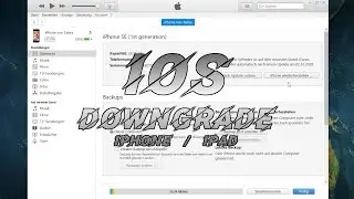 iPhone / iPad - iOS Downgrade