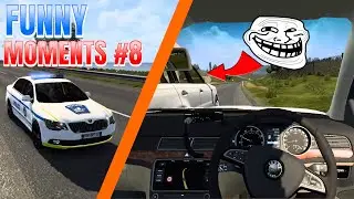 Admin vs Troll | ETS2 MP Funny & Random Moments Episode 8