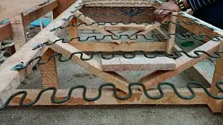 sofa spring process wooden Sofa Structure spring process