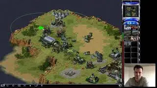 играю Red Alert 2 USA Yuri win 2 vs 1 interesting pro game
