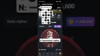 6 September cipher code Hamster Combat