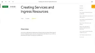 Qwiklabs | Creating Services and Ingress Resources