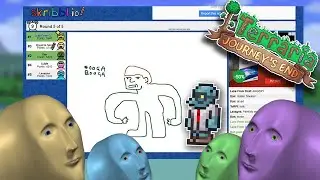 Terraria Journeys End Skribbl.io | Funny Footage and Gameplay