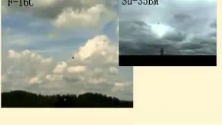 F-16C outmaneuvers Su-35BM in a turn fight, must see