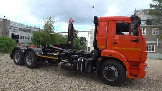 Мультилифт КАМАЗ 65115 с системой крюкового захвата KROMANN ML16S